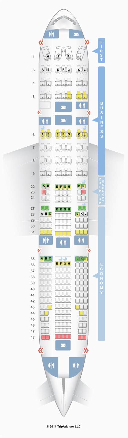 Air France 747 Seat Map Secretmuseum