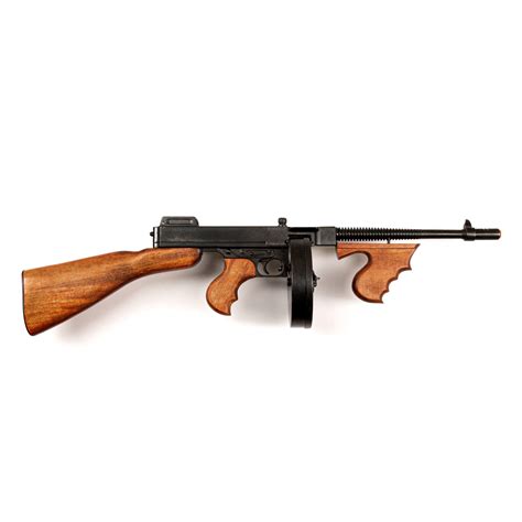 Non Firing Denix Replica Gangster M1928 Thompson Submachine Gun Tommy
