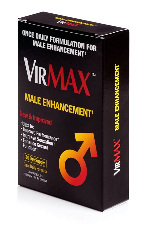 Virmax Natural Male Enhancement Capsules 30 Count Nutrition Rite