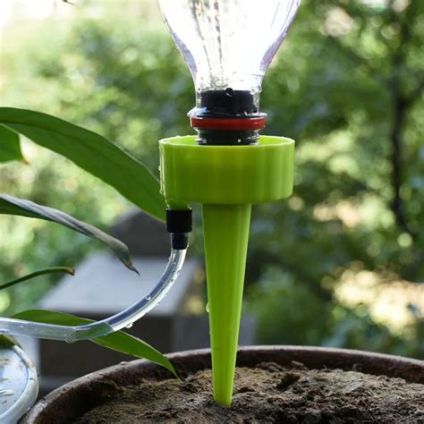 Automatic Flower Pot Drip Irrigation System Plant Waterers Diy