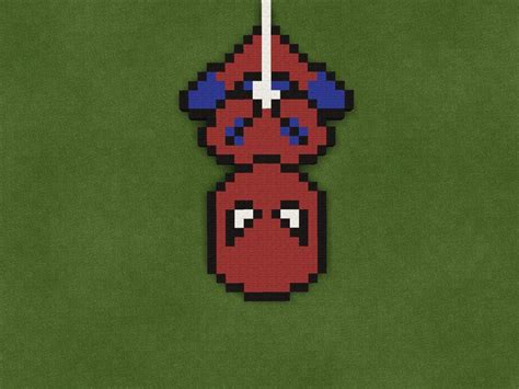 Spider Man Pixel Art Minecraft Pixel Art Spiderman