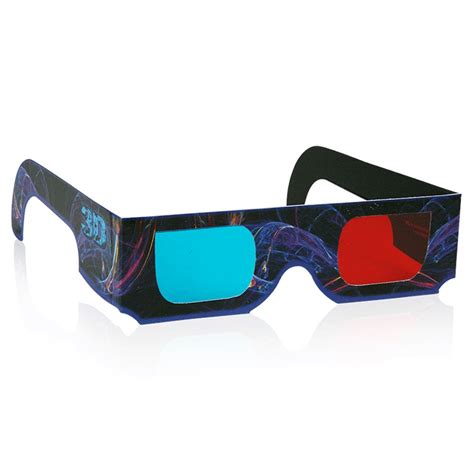Red Cyan 3d Anaglyph Glasses Pro Ana Tm Quality Electric Blue F