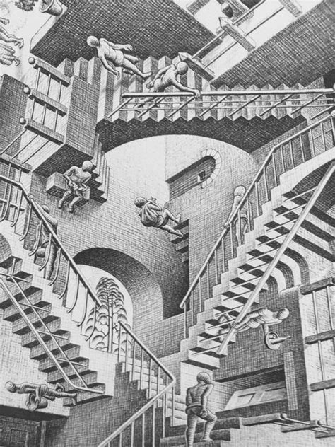 M C Escher 1898 1972 Oneindig Trappenhuis Catawiki