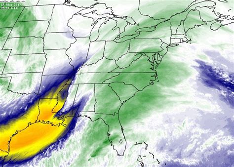Images The Best Meteorological Images Of Winter Storm Stella Climate