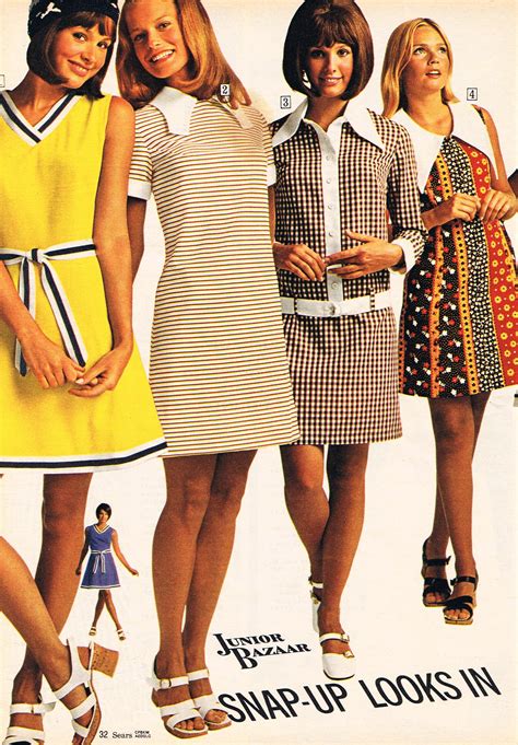 60s and 70s fashion