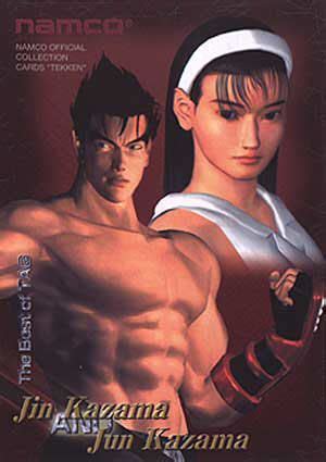 Tekken Jin And Jun Kazama Jin Kazama Video Game Characters Retro