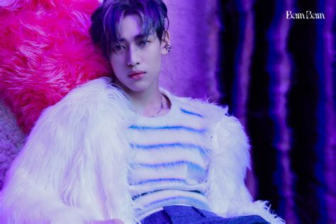 bambam lays in pink plush in latest b teaser images allkpop