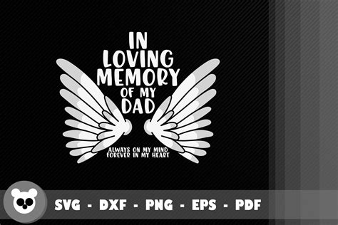 In Loving Memory Of My Dad Forever By Jobeaub Thehungryjpeg