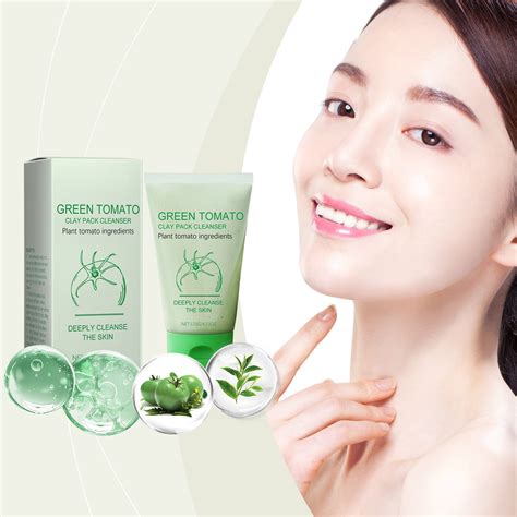Green Tomato Cleansing Milk And Moisturizes Deep Cleansing Pores Oil