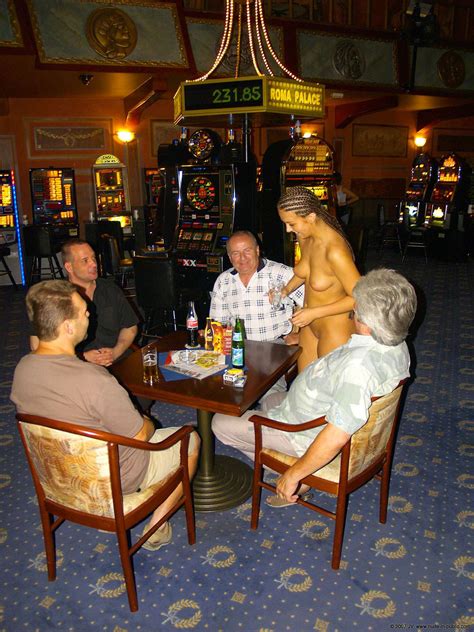 Asianude U Net Nude In Public Working In A Bar Game Hall