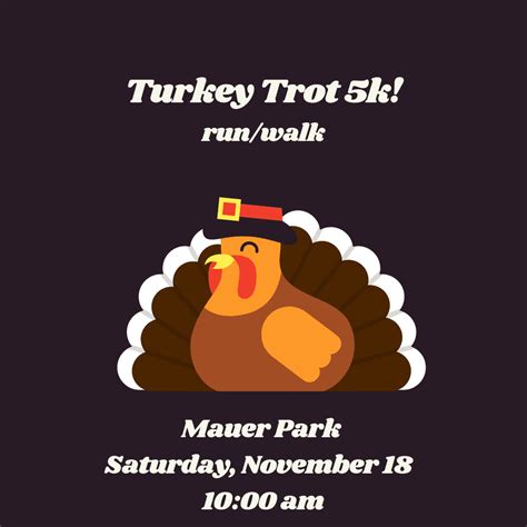 turkey trot 5k run walk