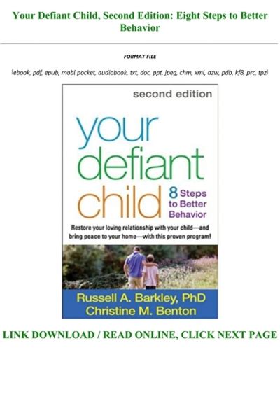 E Book Download Your Defiant Child Second Edition Eight Steps To