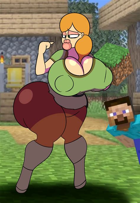 Rule 34 Alex Minecraft Ass Big Lips Bimbofication Blue Eyes Breasts