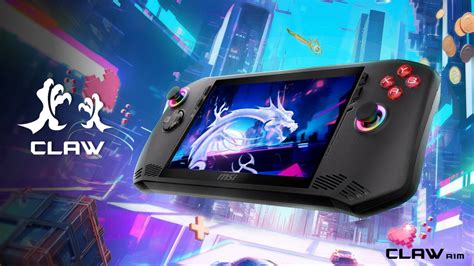 Msi Claw Officially Announced New Handheld Gaming Pc Will Compete With