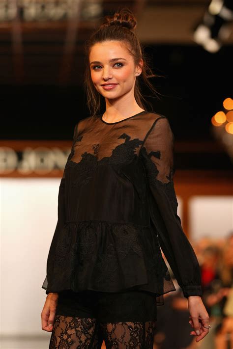 Miranda Kerr Walks The Runway David Jones A W Season Launch Magazine Photoshoot