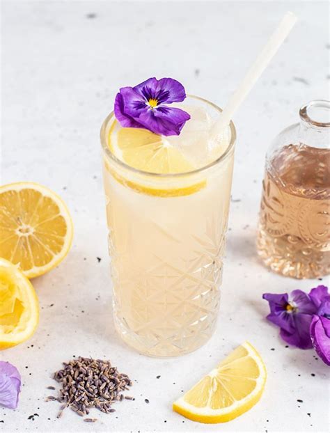 Lavender Lemonade Spicyicecream Recipe Lavender Lemonade