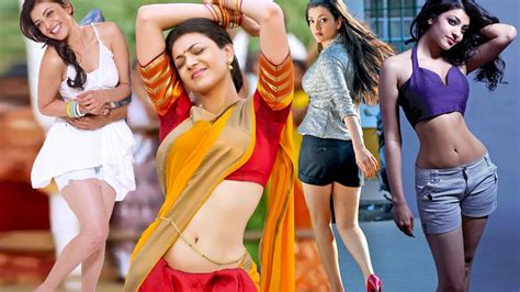 Kajal Aggarwal S Milky Thigh Legs Hot Edit Compiled Video Youtube
