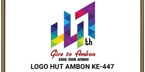 Logo Hut Kota Ambon Ke 447 Tahun 2022 Format Png Berita Warganet