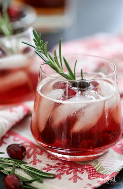 A naturally sweetened, warming and thirsty. Maple Cranberry Bourbon Cocktail - Holiday Cocktail Recipe