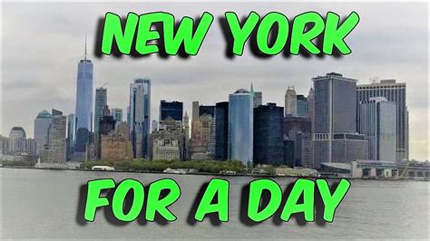 New York Day Trip What You Must See Youtube