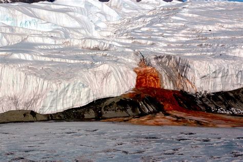 Blood Falls In Antarctica Why Do They Bleed Red Water Wired Uk