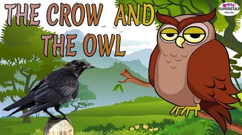 New Kids Story The Crow And The Owl Bedtime Moral Stories Youtube