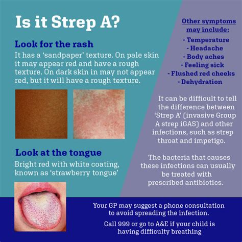 Group A Streptococcal Infections Can Cause Strep Throat Scarlet Fever