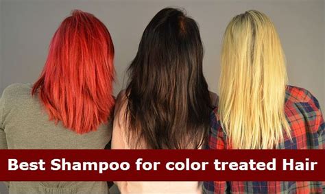 Hot water opens your hair's cuticle, allowing the color to wash out. Best Shampoo for color treated hair