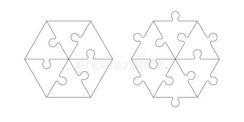 Triangle Puzzle 16 Parts Stock Vector Illustration Of Illustration