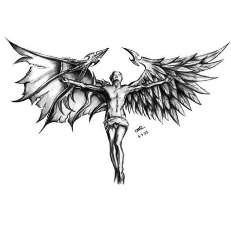 Angel Devil Tattoo Meaning Sanuwa Tattoos Symbols