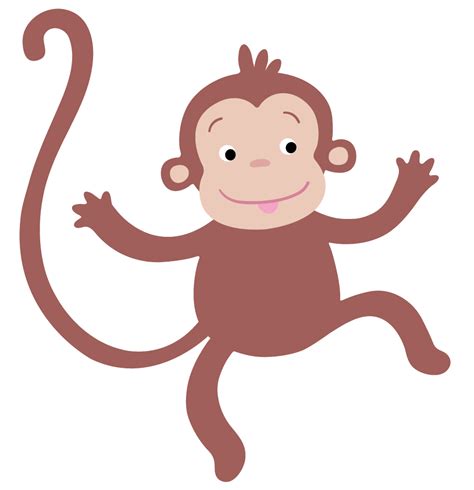 Baby Monkey Clip Art Free Clipart Best