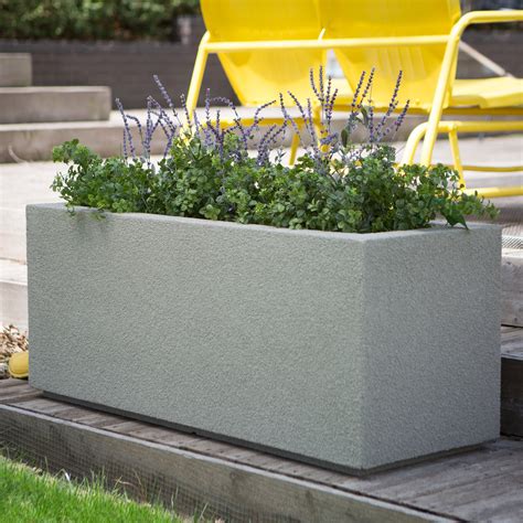 Natural Large Planters For Outdoors Homesfeed