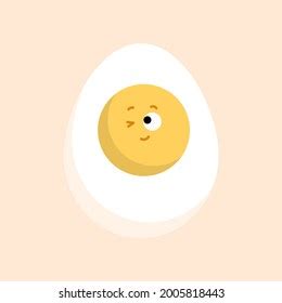 Emoticon Cartoon Egg Characters Vector Set เวกเตอรสตอก ปลอดคา