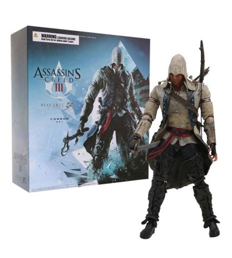 Figurine Connor Kenway Assassin S Creed Iii Play Arts Kai Fig