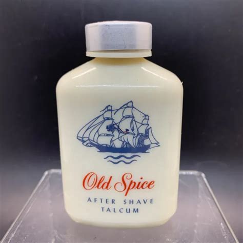 Full Vintage 1960s Travel Size Old Spice After Shave Talcum 1 38 Oz