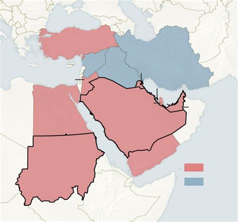 Behind Stark Political Divisions A More Complex Map Of Sunnis And
