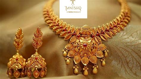 Tanishq Latest Unique Gold Necklace Design With Pricetanishq Gold