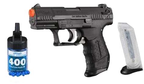 Umarex Usa Walther P22 Replica Spring Airsoft Pistol Black 2272001 61412