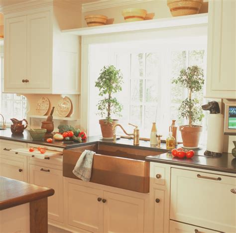 But kitchen window treatments aren't straightforward. The Kitchen Window Shelf The sink and the dachshund ...