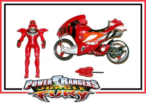 Power Rangers Jungle Fury Red Ranger Bike