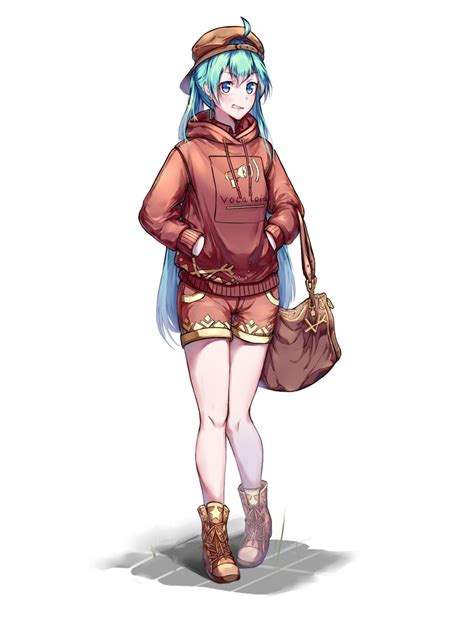 Design by @/sanartko on twitter. hatsune miku (vocaloid) drawn by rzx0 | Danbooru