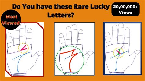 Rare Lucky Signs M X V In Your Hand Palm Palmistry Sudden Wealth