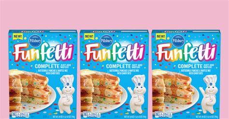 You Can Now Buy Pillsbury Funfetti Pancake And Waffle Mix Forkly
