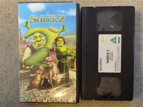 Shrek 2 Vhs 2004 Video Tape £399 Picclick Uk