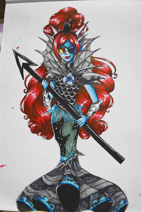 Underkeep Undyne By Karmamoonshadow On Deviantart