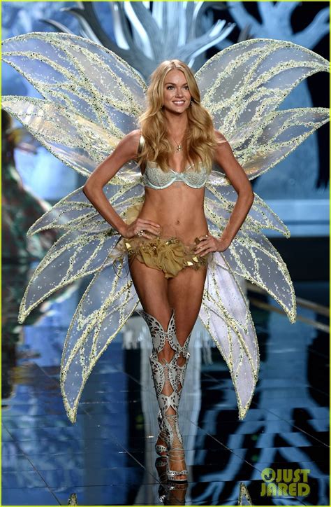 Candice Swanepoel And Lindsay Ellingson Spread Their Golden Wings At Victoria S Secret Fashion