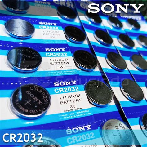 Jual Baterai Cmos Battery Cmos CR 2032 Sony Batera Timbangan Scale