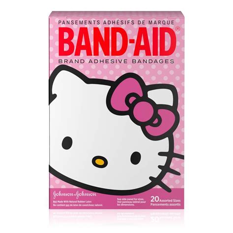 Hello Kitty™ Adhesive Bandages For Kids 20 Ct Band Aid® Brand