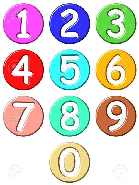 Clip Art Numbers For Kids Clip Art Library
