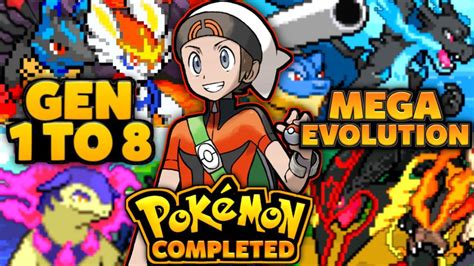 New Update Completed Pokemon Gba Rom Hack 2022 With Mega Evolution